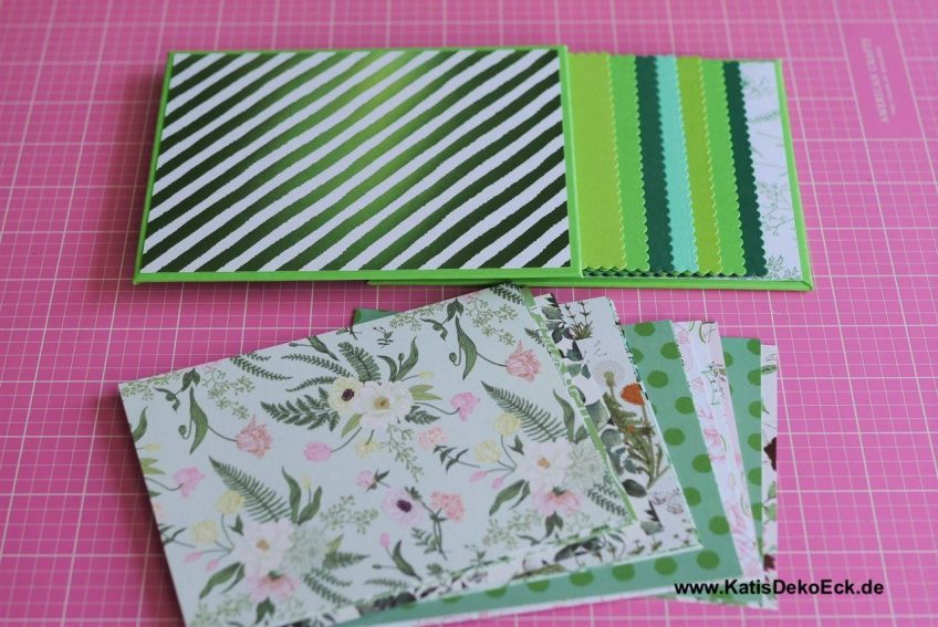 Green oh so green – the ring book photo album tutorial part 1